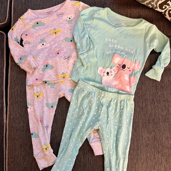 Carter’s koala bear pajama bundle - Picture 1 of 6